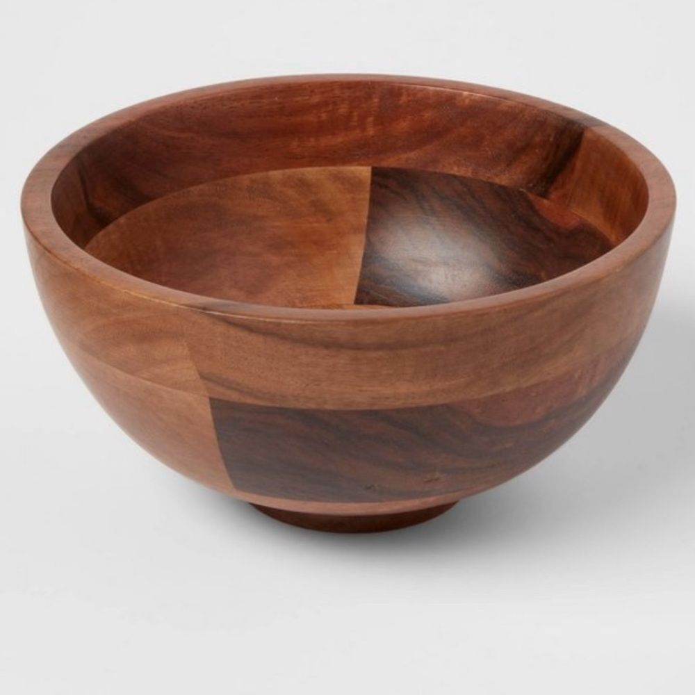 THRESHOLD NEW small wooden multipurpose serving bowl